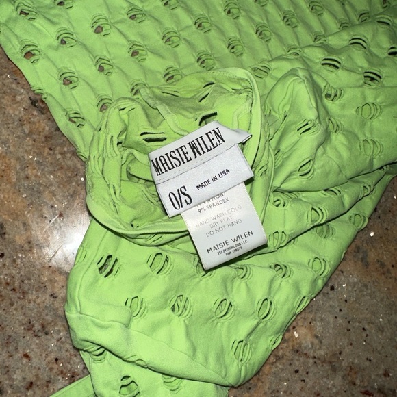 Maisie Wilen 2 Piece Nylon/Lycra FishNet Outfit😻😻😻😻😻😻😻😻 - Picture 10 of 16